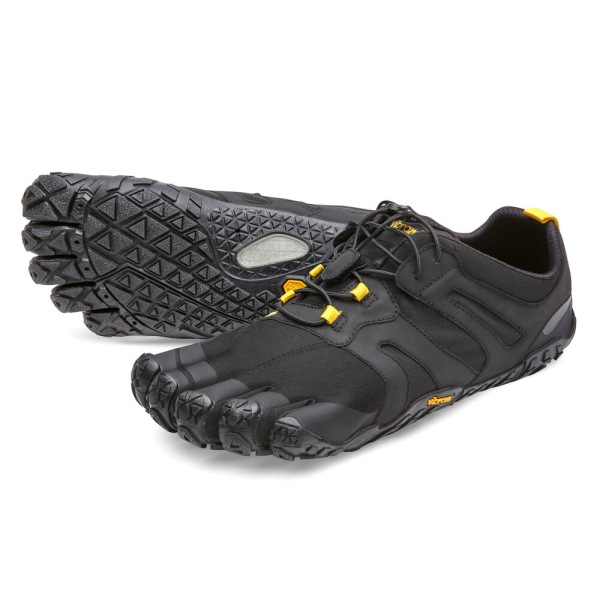 Damske Turistické Topánky Vibram Slovensko - FiveFingers V-Trail 2.0 Čierne / Žlté | 9580MBSHW